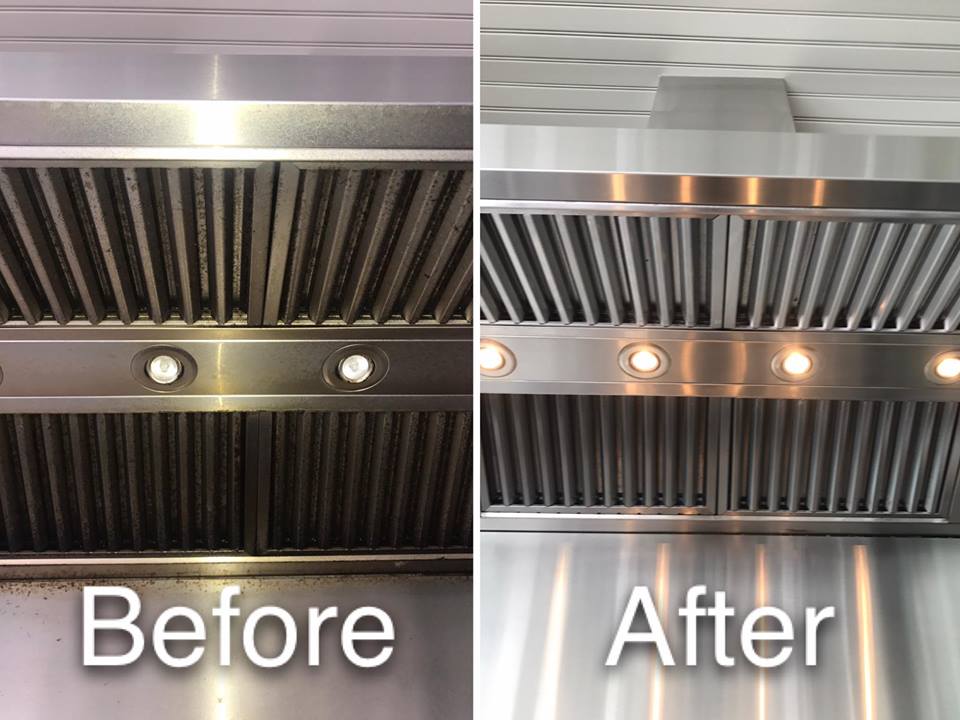 Pellet grill deep cleaning result
